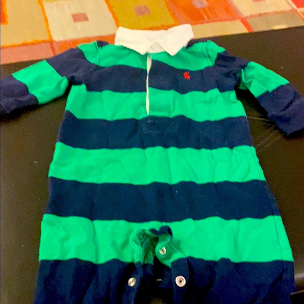 Ralph Lauren rugby onesie